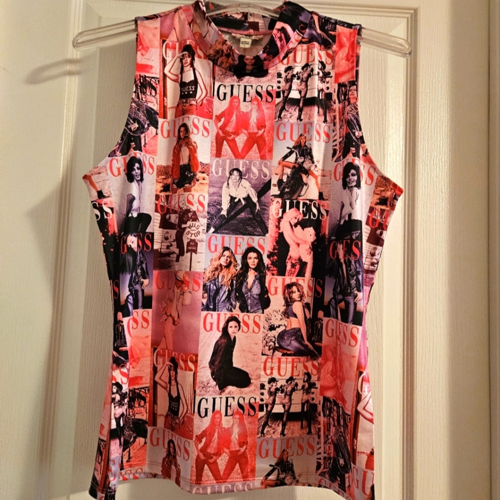 GUESS NEW Sleeveless Top